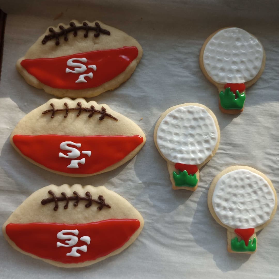Custom decorated cookies